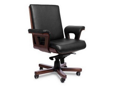 Кожаное кресло руководителя CADIS B - вид 1